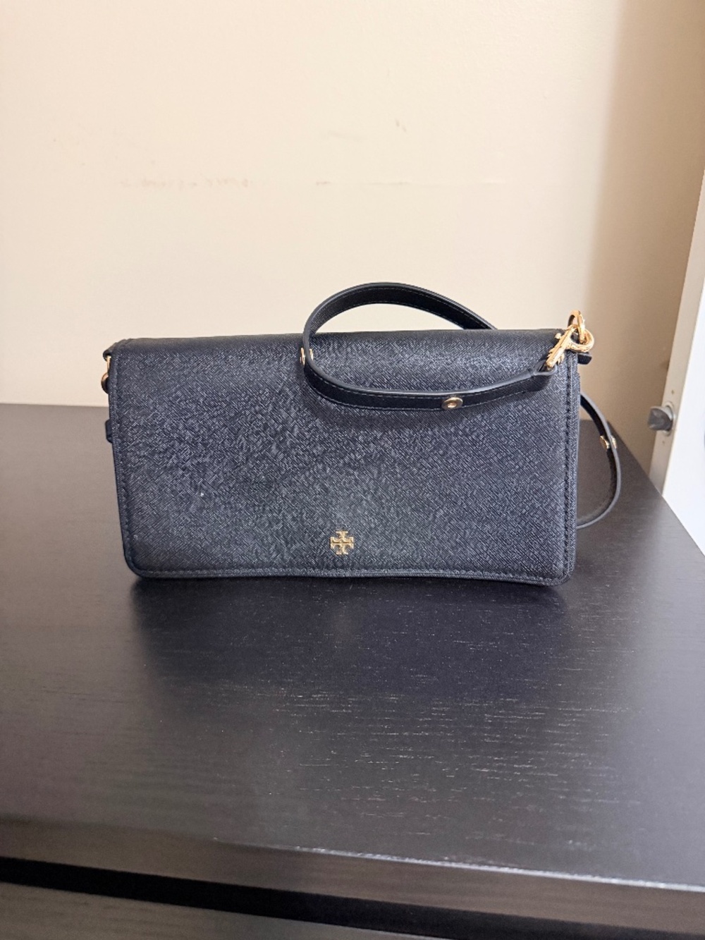 Tory Burch black purse